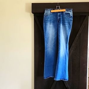 Vervet flared denim jeans